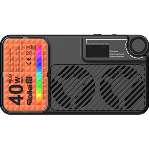 Produktbild für Kamera-Licht Rollei Compact 40W RGB, 208 LEDs