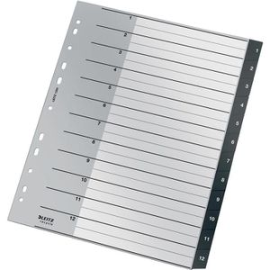 Produktbild für Register Leitz 1209-00-00 recycle, A4 Überbreite