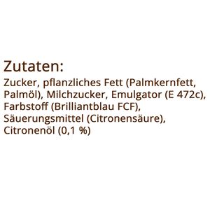 Produktbild für Kuchenglasur PICKERD Zitrone, Zuckerglasur, blau