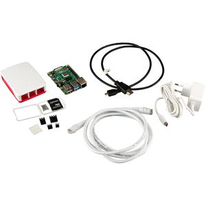 Produktbild für Einplatinencomputer Raspberry Pi 4B, 8GB, Full Kit