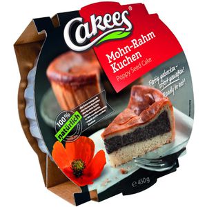 Kuchen Cakees Mohn-Rahm Kuchen