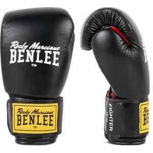 Produktbild für Boxhandschuhe BENLEE Fighter, schwarz/rot, für Erwachsene