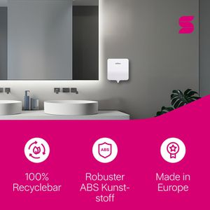 Produktbild für Handtuchspender Satino Hyginity Plus, 333416, CF1