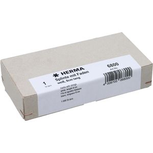 Produktbild für Sicherheitsfäden Herma 6800 mit Splinten, weiß