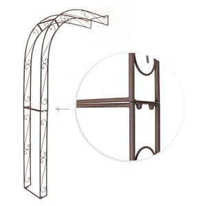 Produktbild für Rosenbogen Frank-Flechtwaren 229858, braun