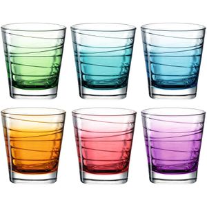 Trinkgläser Leonardo Vario Struttura 026844 farbig
