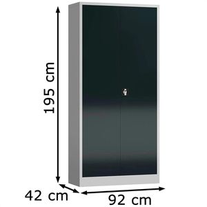 Produktbild für Aktenschrank ClassiX X-530348, aus Metall