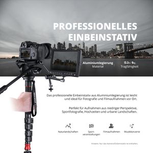 Produktbild für Stativ Neewer GM76, Höhe bis 179 cm