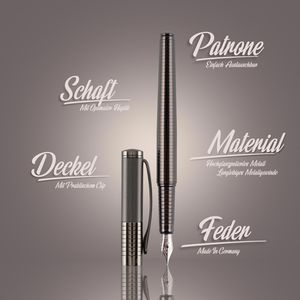 Produktbild für Füller Hörner Fortress, Feder M