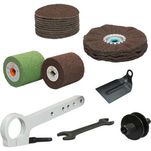 Produktbild für Satiniermaschine Fein WPO 14-25 E-Edelstahl-Start-Set