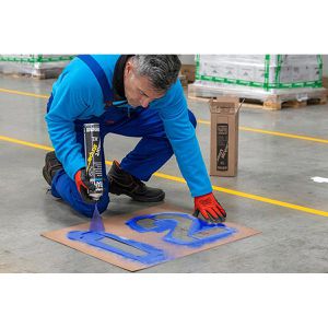 Produktbild für Markierungsspray AMPERE Traffic Extra Paint XL, blau