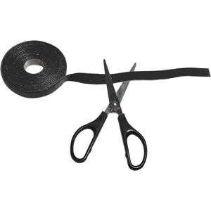 Produktbild für Klettband LogiLink KAB0050, schwarz