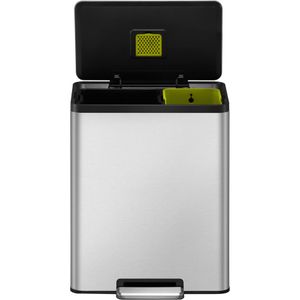 Produktbild für Mülleimer EKO EcoCasa II, VB 913861, matt silber