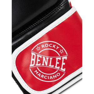 Produktbild für Boxhandschuhe BENLEE Carlos, schwarz/rot/weiß, für Erwachsene