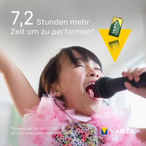 Produktbild für Akku Varta Recharge Power 56722, 9V, 200 mAh