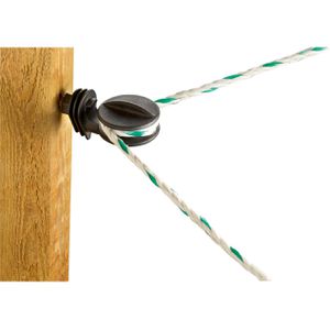 Produktbild für Isolatoren AKO Premium, mit Holzgewinde, Eckisolator