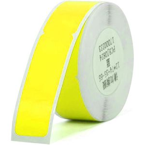 Thermoetiketten Niimbot A2K18638301, gelb