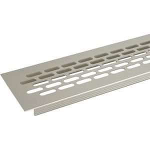 Lüftungsgitter SO-TECH 128188, silber, Aluminium