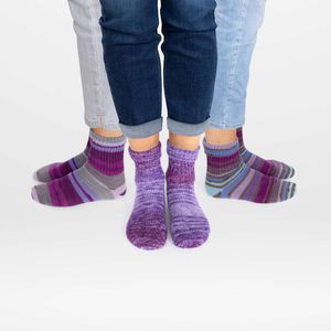 Produktbild für Häkelgarn Gründl 6229-02, Sockenwolle Trio print, violett mix