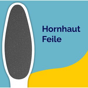 Scholl Hornhautentferner Seite feiner Hornhaut Raspel, grober Böttcher mit Feile, AG – und
