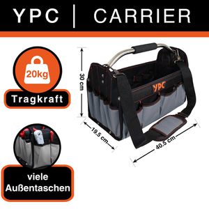 Produktbild für Werkzeugtasche YPC Carrier, XL, BG00004BKGY