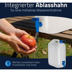 Produktbild für Wasserkanister Hünersdorff ECO 817700