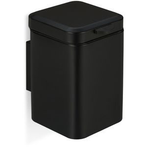 Mülleimer Relaxdays 10038564, schwarz