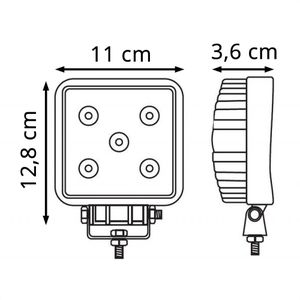 Produktbild für Zusatzscheinwerfer Berger&amp;Schröter 20190, 12 V / 24 V, LED