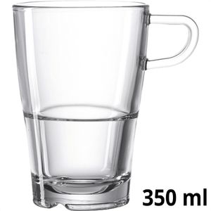 Produktbild für Kaffeegläser Leonardo Senso 024014 Latte Macchiato