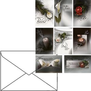 Trauerkarten Böttcher-AG 811670, sortiert