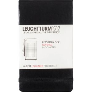 Produktbild für Notizblock Leuchtturm1917 schwarz, 333843, A6