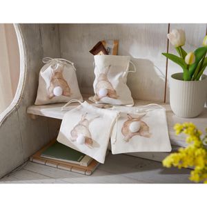Produktbild für Geschenktüte Frank-Flechtwaren 770448, Hoppelhase
