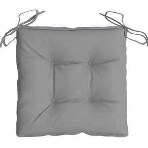 Produktbild für Stuhlkissen vidaXL 314863, grau, für Außen