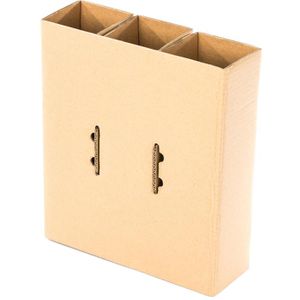 Produktbild für Flaschenkarton Bong Weinkarton, 10 Stück