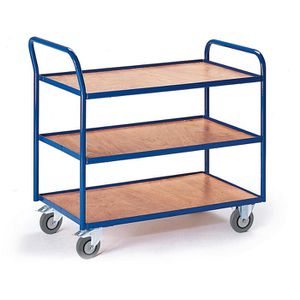 Tischwagen Rollcart 08-7436, aus Metall & Holz