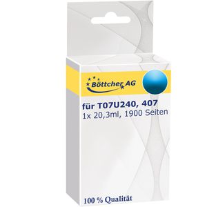 Produktbild für Tinte Böttcher-AG für Epson 407, T07U240