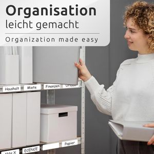 Produktbild für Magnetschilder ECENCE 42010104, weiß