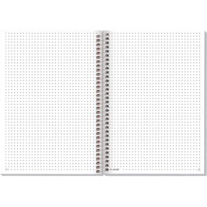 Produktbild für Notizbuch paper&amp;you Spirale Poppy, 7297-4, Karton Softcover