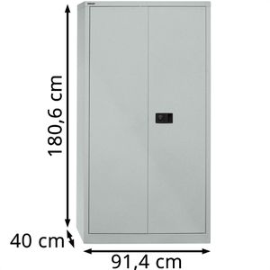 Produktbild für Aktenschrank Bisley E722A03, aus Metall