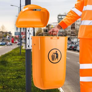 Produktbild für Mülleimer Böttcher-AG orange