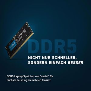 Produktbild für Arbeitsspeicher Crucial CT8G56C46S5