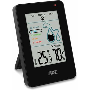 Thermo-Hygrometer ADE WS2310-2, digital, schwarz