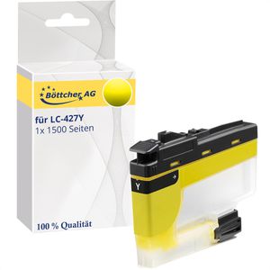 Produktbild für Tinte Böttcher-AG für Brother LC-427Y