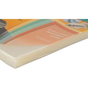 Produktbild für Bindefolien Fellowes 53506 Fantaisie, transparent, 500 mic