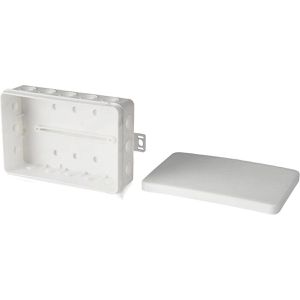 Produktbild für Abzweigdose f-tronic E128, Spritzwasserschutz IP54 für außen