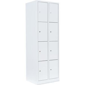 Produktbild für Schließfachschrank ClassiX X-520427, weiß