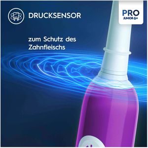 Produktbild für Elektrische-Zahnbürste Oral-B Pro Junior 6+, lila