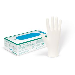 Einmalhandschuhe B.Braun Vasco Nitril, weiß, 100 Stück