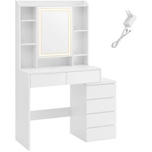 Produktbild für Schminktisch Vasagle RDT124W01, mit Beleuchtung