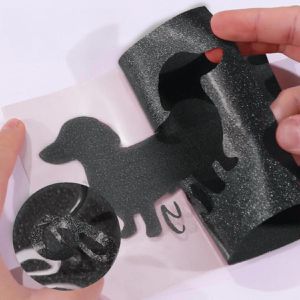 Produktbild für Bügelfolie LOKLiK Plotterfolie, Glitzer